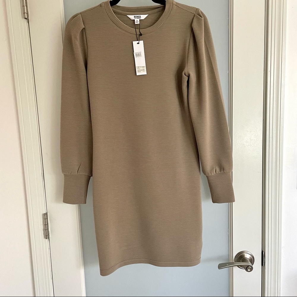 BB Dakota x Steve Madden bodycon ribbed midi dress-NWT